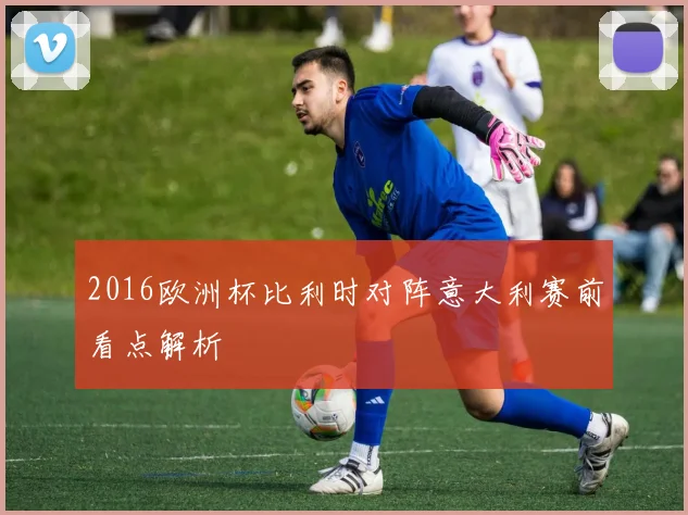 2016欧洲杯比利时对阵意大利赛前看点解析